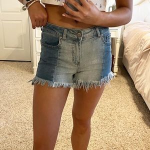 Altar'd State dual wash shorts